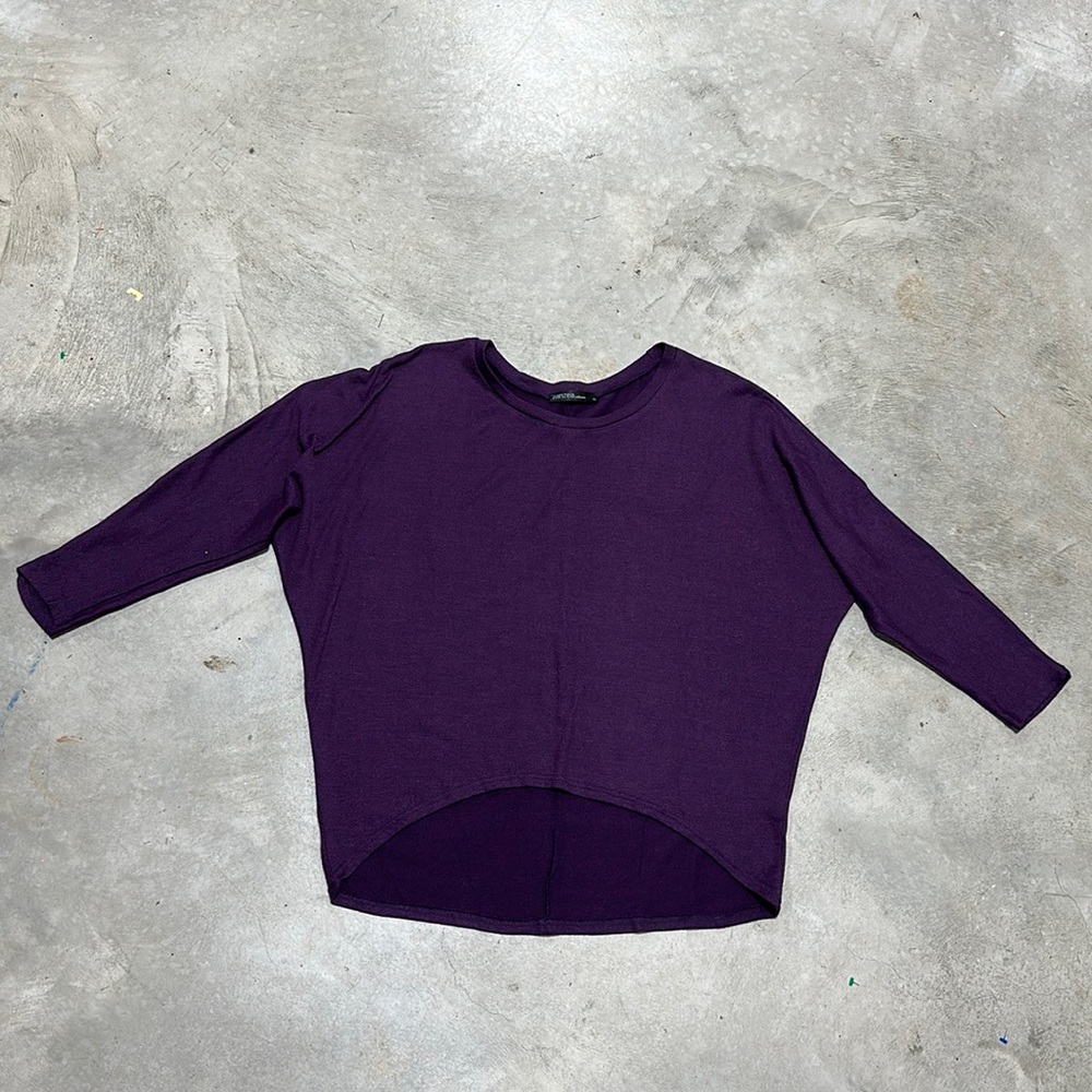 Purple 3/4 sleeve light weight sweater‎ / Size XL / Zanzea Brand / Z-45